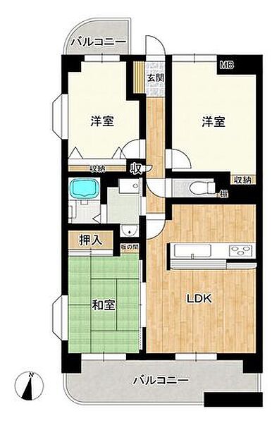 間取り：343000099643