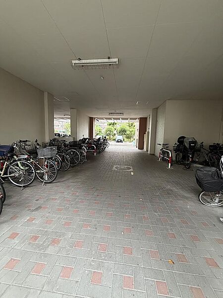 整理整頓された駐輪場