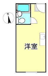 セントラル瀬戸内ビル ワンルームの間取図画像