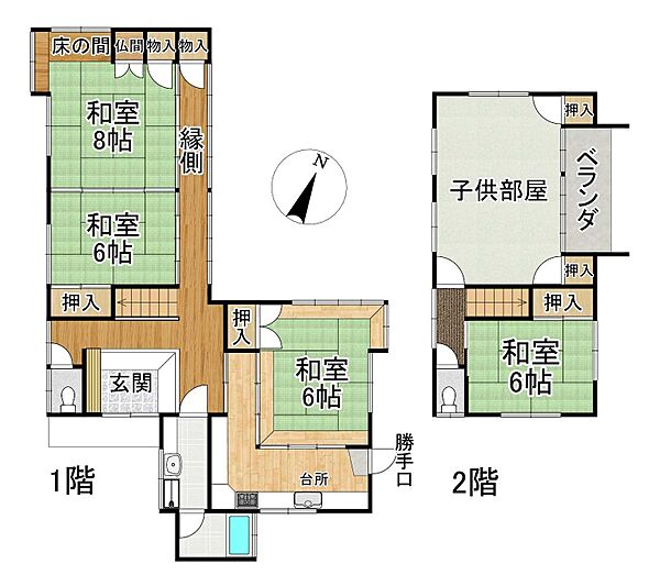 間取り：334000221674