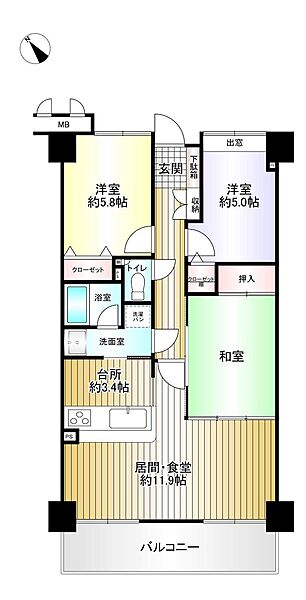 間取り：334000263166