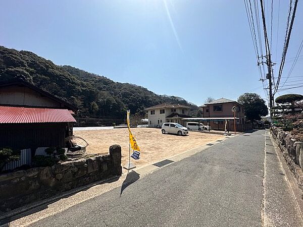 広い前面道路