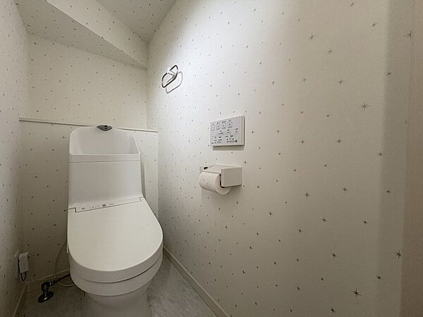 広々としたトイレはお家に2つもあります