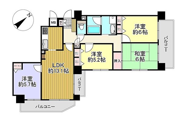 間取り：334000273760
