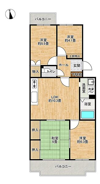 間取り：334000276745