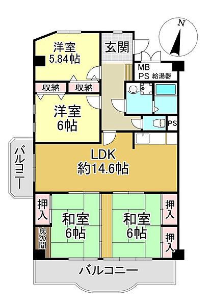 間取り：334000241695