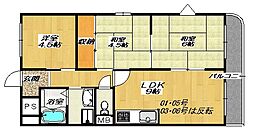 JR片町線(学研都市線) 住道駅 徒歩13分 3階/-