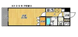 間取図画像 1K