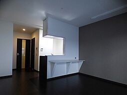 コンティニューム宇品 3階ワンルームのリビング/ダイニング