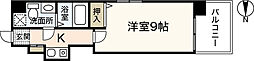Ｆｅｌｉｚ　Ｎｏｂｏｒｉ 9階1Kの間取り