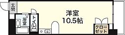 サニーヴィラゆうき ワンルームの間取図画像