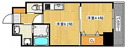 Welsh.Sビル5 1DKの間取図画像