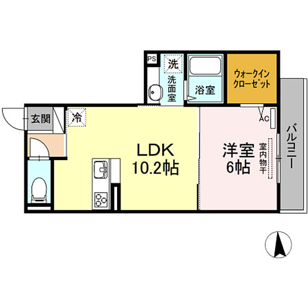 同じ建物の物件間取り写真 - ID:234022863028