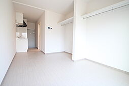 コンフォール海田 2階ワンルームのリビング/ダイニング