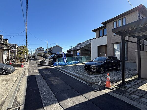 住宅街の中の物件です。大通りから少し離れるので、静かな環境です。