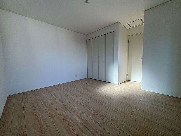 各部屋収納も広く確保。