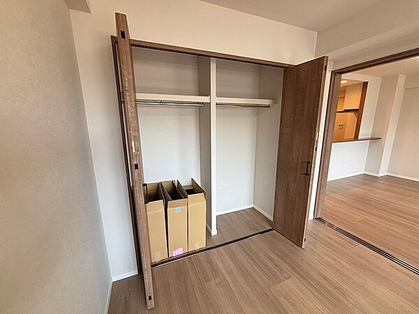 各部屋収納も充実！居室をすっきり使えます。