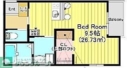 間取図画像 ワンルーム