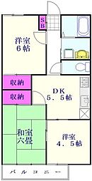 間取図画像 3DK