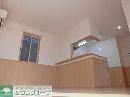 サンハイム中川II 102 1階2LDKのリビング/ダイニング