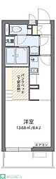 ミランダエレガンス ワンルームの間取図画像