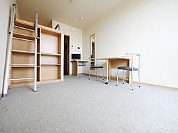 レオパレスハッピーブリッジ 306 3階1Kのリビング/ダイニング