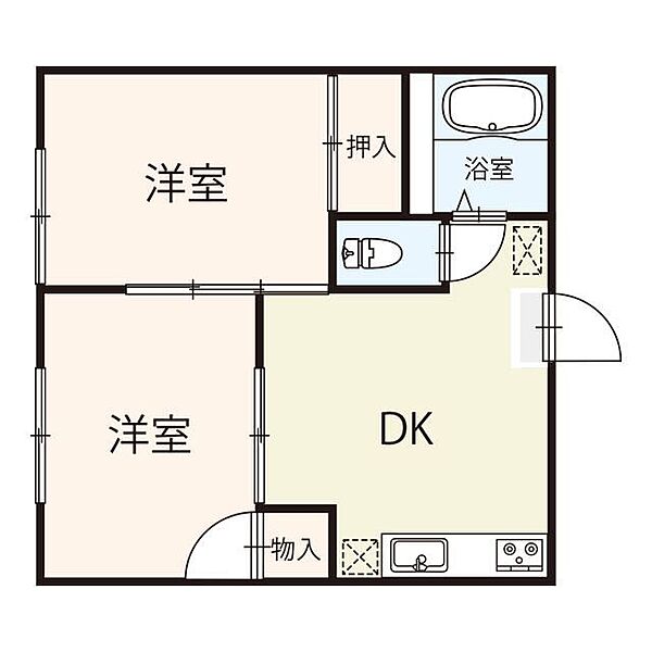 同じ建物の物件間取り写真 - ID:234024466246