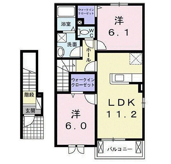 同じ建物の物件間取り写真 - ID:234025668921