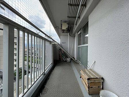 南面バルコニーは洗濯物もよく乾きます◎