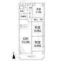 田寺グランドヒルズ2階7.2万円