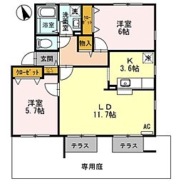 フォレストアベニュー 1階