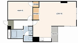 野里寺町中村コーポ 4階