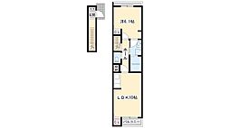 ヴァンベール田寺A 2階