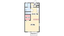 間取図画像 1DK