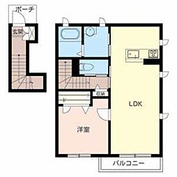シャーメゾン横尾 2階