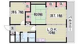 モンシエルブル 2階