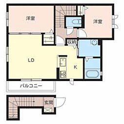 シャーメゾンカルテット 2階