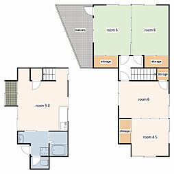 姫路北平野戸建