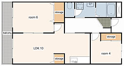 ドミール101 2階