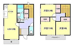 間取図画像 3LDK