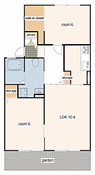 サンパティック田寺B棟 1階