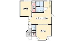 グリーンコート柿内 1階