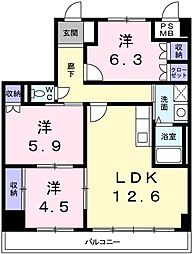 シエル青山 4階