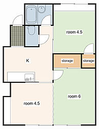 コーポ田寺 4階/404