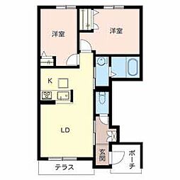 ＰＩＳＯ　ＭＡＲＩＯ 1階/A103