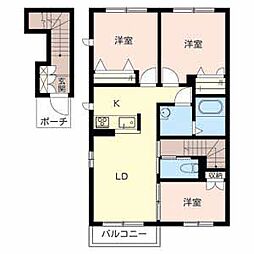 シャーメゾン青山北 2階/201