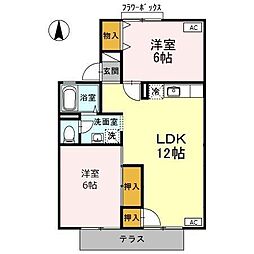 ビラ国分寺　A棟 1階