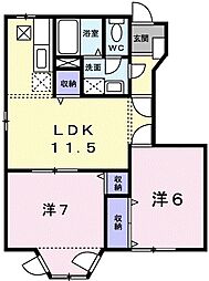 アンソレイエN 1階