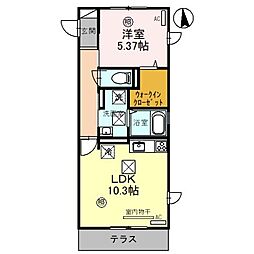 ウエスト　ポート 1階