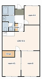レナジア姫路west 3LDKの間取図画像